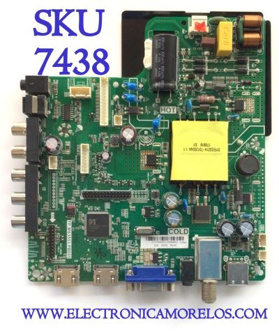 MAIN FUENTE (COMBO) PARA TV GXP / NUMERO DE PARTE LJ94-39980D / 17Y_HF11_PCMMC2LV0.1 / 39980D / PANEL LSC320HN15-W / DISPLAY LSF320HN08-M02 / MODELO TDE3274WP